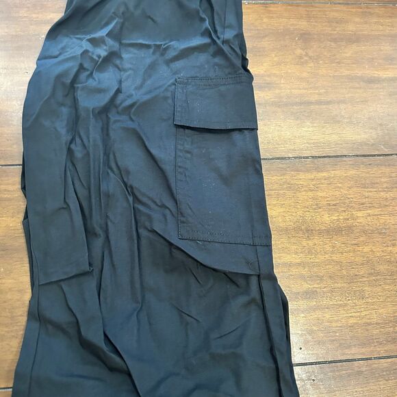 Girls' Wide Leg Cargo Chino Pants - art class™ Size Large - Picture 4 of 4